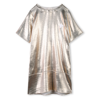 Vestido de aspecto metalizado ZADIG & VOLTAIRE NI&Ntilde;A