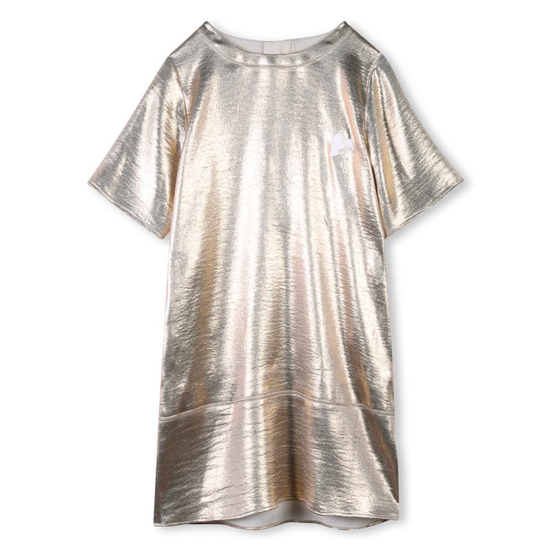 Vestido de aspecto metalizado ZADIG & VOLTAIRE 
                        NI&Ntilde;A