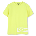 Camiseta con estampado DKNY 
                    NI&Ntilde;O