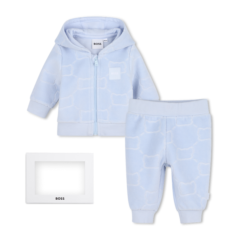 Conjunto de c&aacute;rdigan y pantal&oacute;n BOSS 
                        NI&Ntilde;O