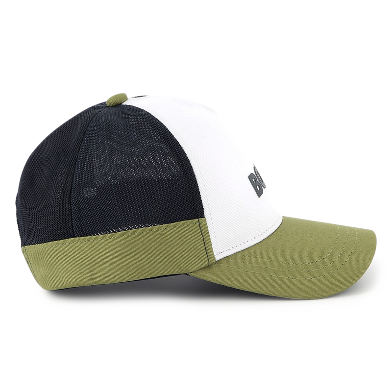 Gorra ajustable de algod&oacute;n BOSS 
                        NI&Ntilde;O