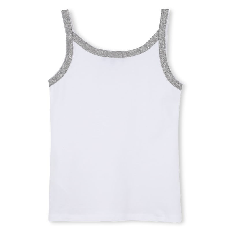 CAMISETA DE TIRANTES CON ILUSTRACI&Oacute;N DKNY 
                        NI&Ntilde;A