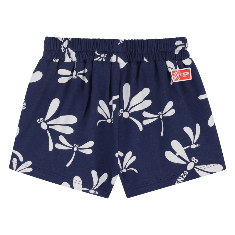 SHORTS DE CINTURA EL&Aacute;STICA KENZO KIDS 
                        NI&Ntilde;A