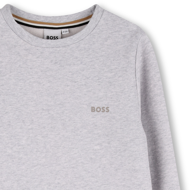 Sudadera de cuello redondo BOSS 
                        NI&Ntilde;O