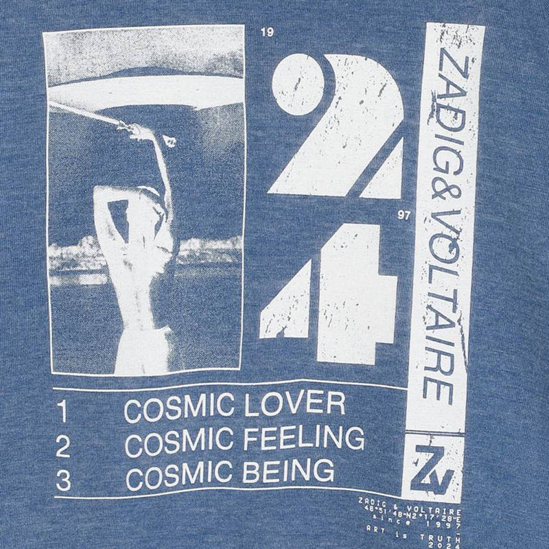 Camiseta de manga corta ZADIG & VOLTAIRE 
                        NI&Ntilde;A