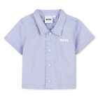 Conjunto camisa + pantal&oacute;n corto BOSS 
                    NI&Ntilde;O