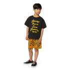 Bermudas de sat&eacute;n estampadas KENZO KIDS 
                    NI&Ntilde;O
