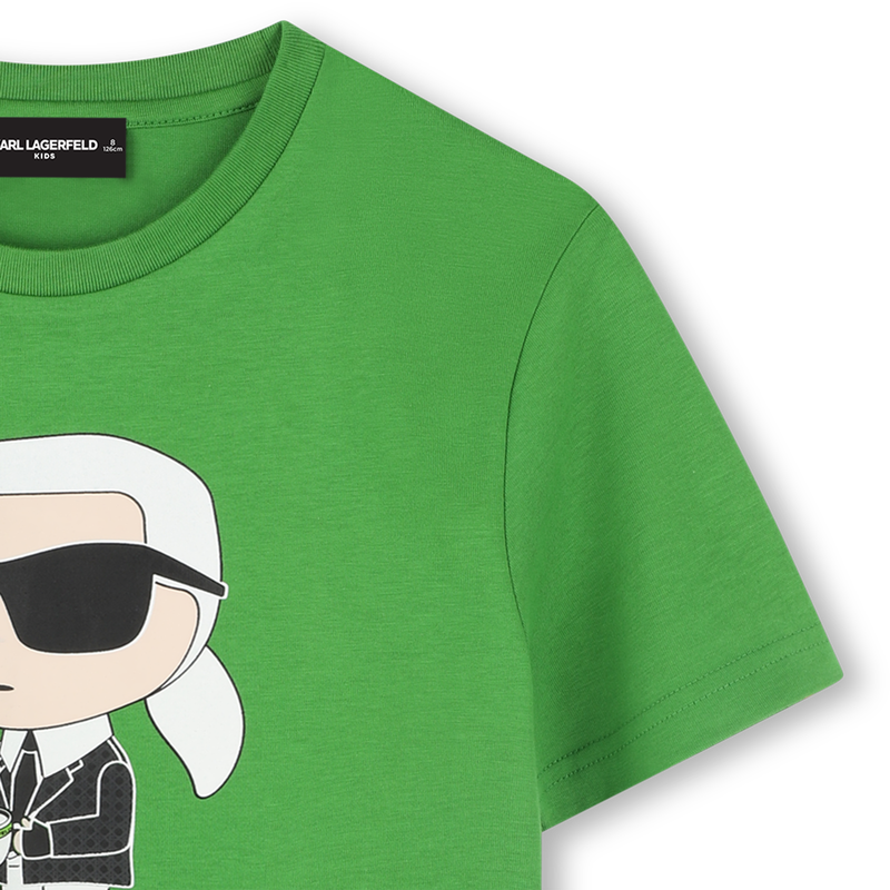 Camiseta de manga corta KARL LAGERFELD KIDS 
                        NI&Ntilde;O