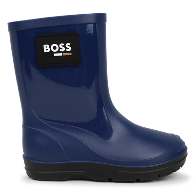 Botas de agua bitextura BOSS NI&Ntilde;O