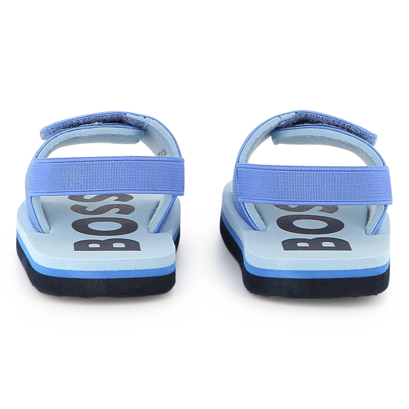 Chanclas con velcro BOSS 
                        NI&Ntilde;O