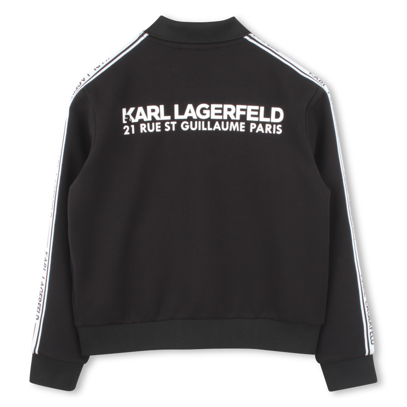 Chaqueta con cremallera KARL LAGERFELD KIDS 
                        NI&Ntilde;O