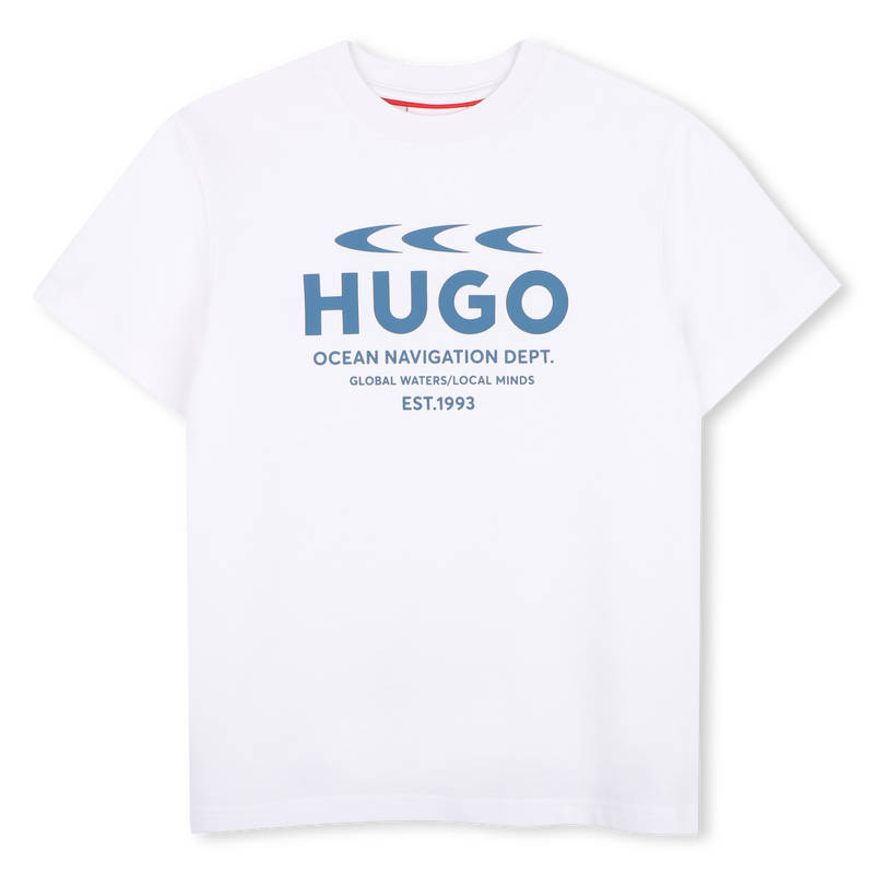 Camiseta de mangas cortas HUGO 
                        NI&Ntilde;O