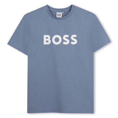 Camiseta de mangas cortas BOSS NI&Ntilde;O