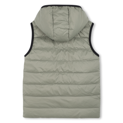 Chaqueta acolchada con capucha efecto flenn BOSS NIÑO