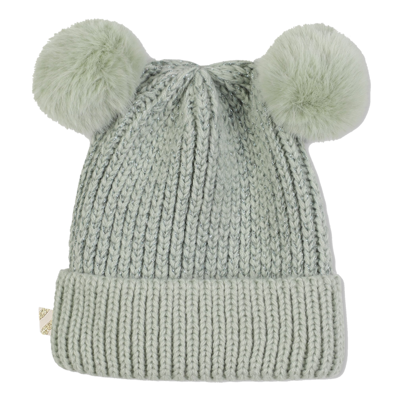 Gorro de pomp&oacute;n doble BILLIEBLUSH 
                        NI&Ntilde;A