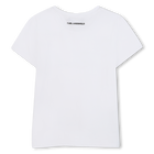 Camiseta de manga corta KARL LAGERFELD KIDS 
                    NI&Ntilde;A