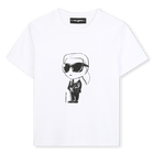 Camiseta de manga corta, BLANCO, hi-res