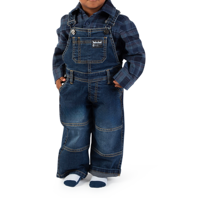 Camisa de sarga de cuadros TIMBERLAND NI&Ntilde;O