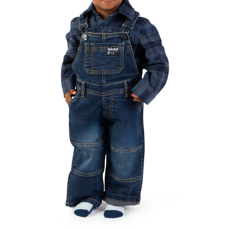 Camisa de sarga de cuadros TIMBERLAND 
                        NI&Ntilde;O