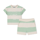 Conjunto de camiseta y bermudas KENZO KIDS 
                    NI&Ntilde;O