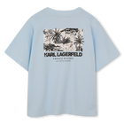 Camiseta de manga corta KARL LAGERFELD KIDS 
                    NI&Ntilde;O