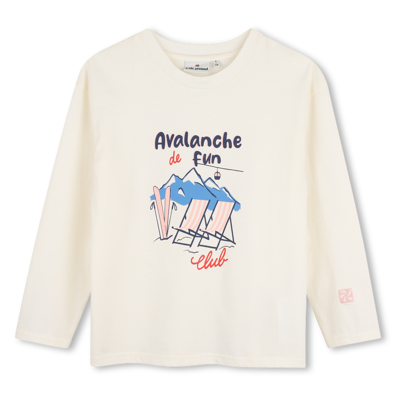 Camiseta de manga larga KIDS AROUND 
                        NI&Ntilde;A