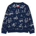 Sudadera fleece KENZO KIDS 
                    NI&Ntilde;O