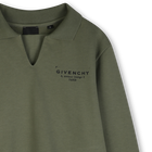 Sudadera fleece GIVENCHY 
                    NI&Ntilde;O