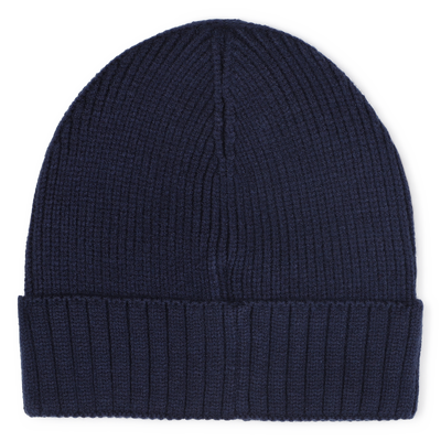 Gorro de punto con logo BOSS NIÑO