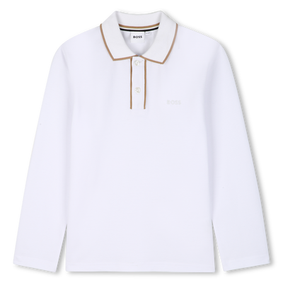 Polo de manga larga BOSS NI&Ntilde;O