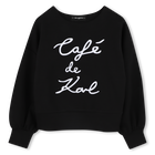 Sudadera con bordado KARL LAGERFELD KIDS 
                    NI&Ntilde;A