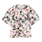 Camisa con cuello peter pan MARC JACOBS 
                    NI&Ntilde;A