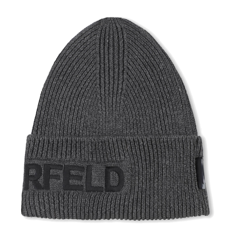 Conjunto de gorro de punto + calentador de cuello KARL LAGERFELD KIDS 
                        NI&Ntilde;O