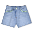 Shorts de mezclilla BILLIEBLUSH 
                    NI&Ntilde;A