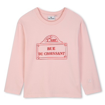 Camiseta de manga larga KIDS AROUND NI&Ntilde;A