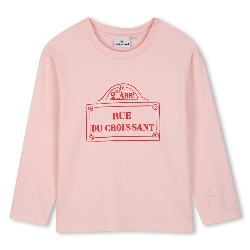 Camiseta de manga larga KIDS AROUND 
                        NI&Ntilde;A