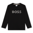 Camiseta de manga larga BOSS 
                    NI&Ntilde;O