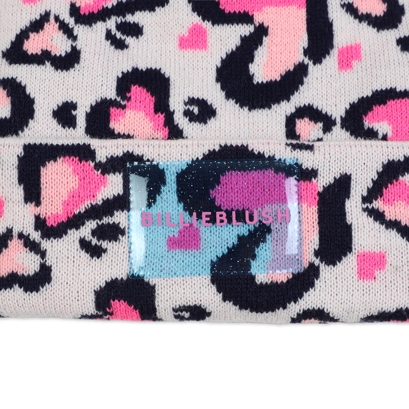 Gorro con estampado de leopardo BILLIEBLUSH 
                        NI&Ntilde;A