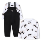 Conjunto de mono y camiseta KARL LAGERFELD KIDS 
                    NI&Ntilde;O