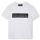 Camiseta de manga corta, BLANCO, hi-res
