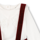 Conjunto de vestido y camiseta CHLOE 
                    NI&Ntilde;A