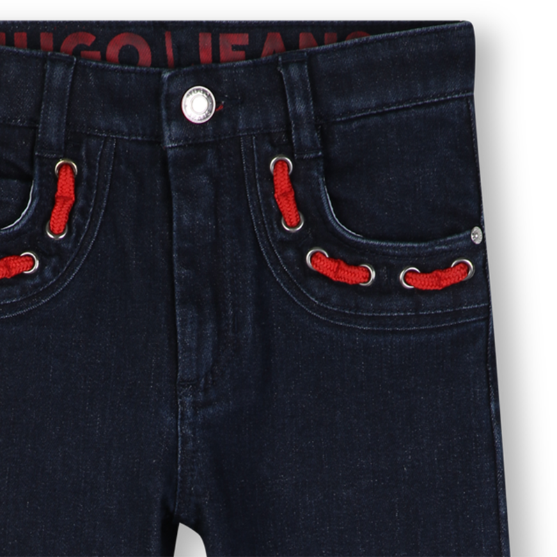 Pantal&oacute;n de denim HUGO 
                        NI&Ntilde;A