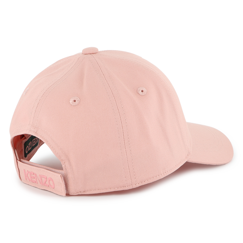 Gorra de algod&oacute;n bordada KENZO KIDS 
                        UNISEXO
