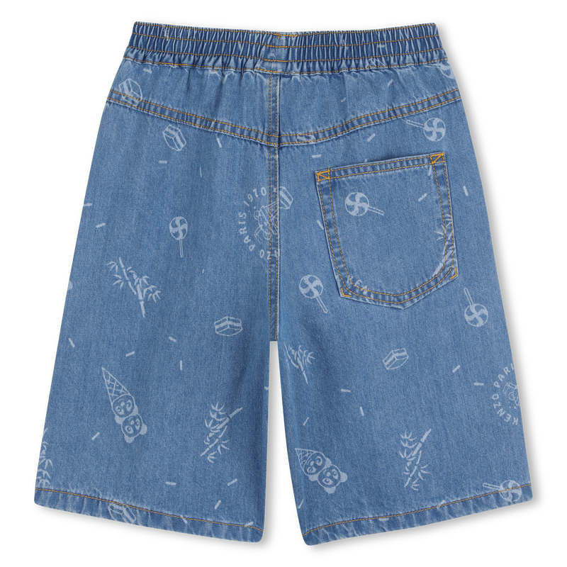 BERMUDAS VAQUERAS KENZO KIDS 
                        NI&Ntilde;O