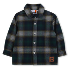 Camisa de cuadros de algod&oacute;n TIMBERLAND 
                    NI&Ntilde;O