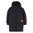 Chaqueta larga acolchada HUGO 
                    NI&Ntilde;O