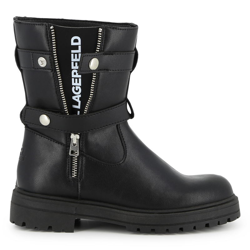 Botines KARL LAGERFELD KIDS 
                        NI&Ntilde;A