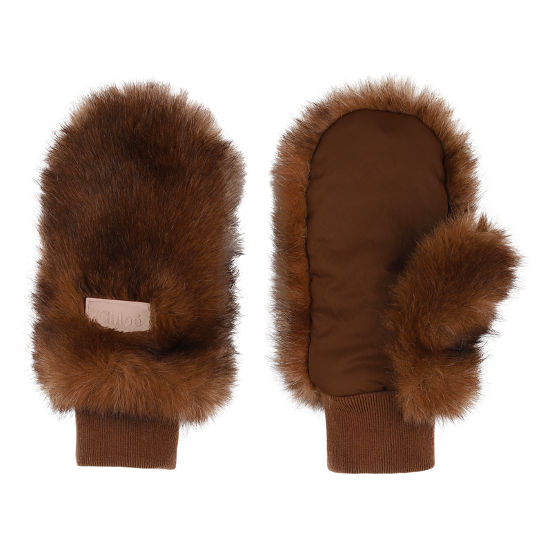 Guantes CHLOE 
                        NI&Ntilde;A