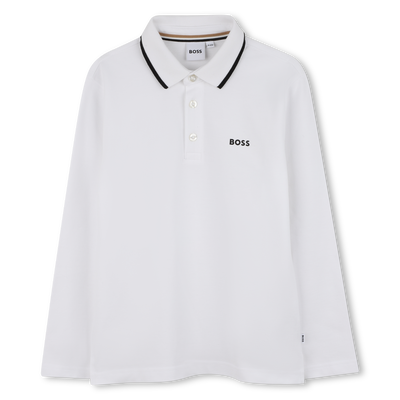 Polo de manga larga BOSS NI&Ntilde;O