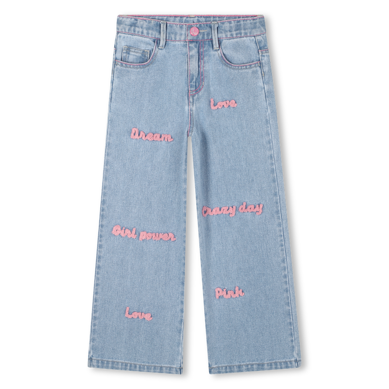 Pantal&oacute;n vaquero bordado BILLIEBLUSH 
                        NI&Ntilde;A